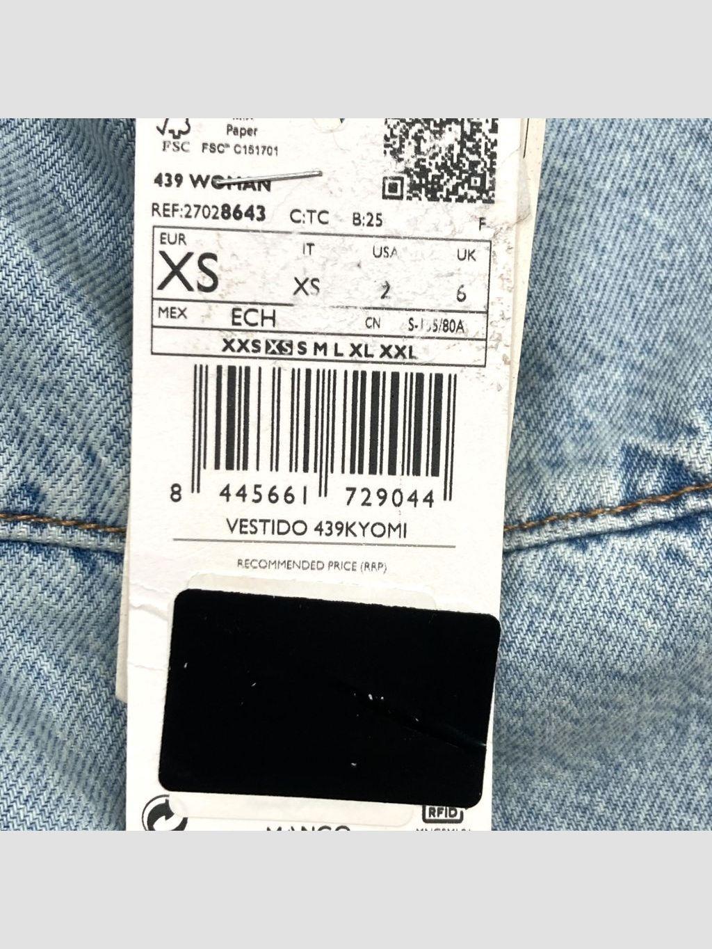 Vestido corto MANGO - Talla XS (VOP01125370)-2