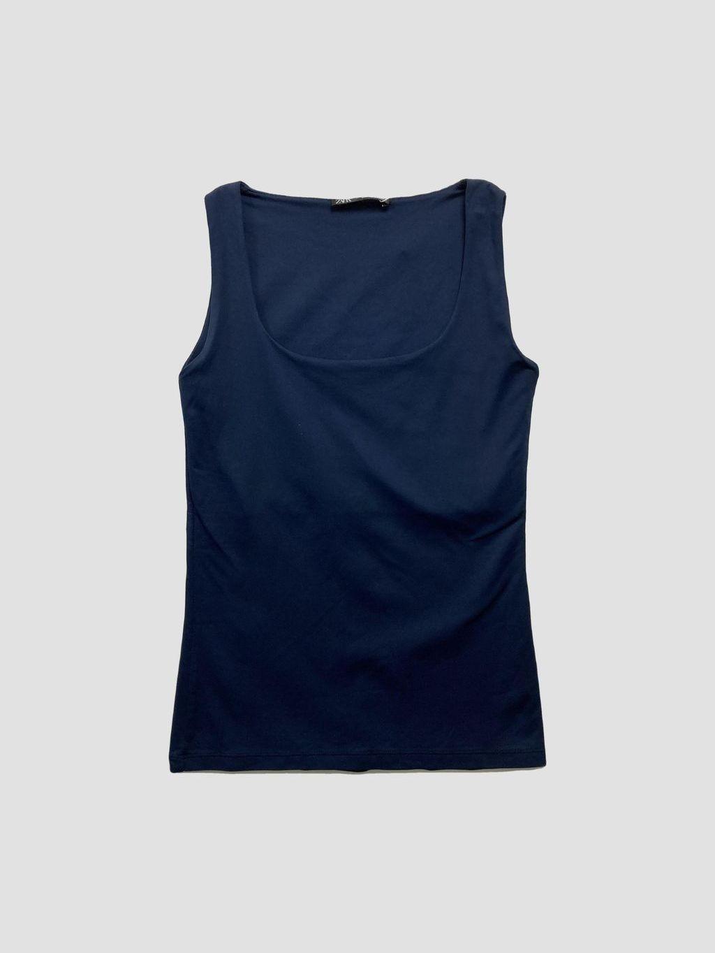 Polera sin mangas ZARA - Talla S (VOP01010482)-0