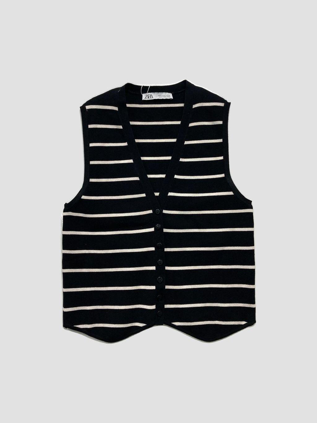 Polera sin mangas ZARA - Talla M (VOP01023937)-0