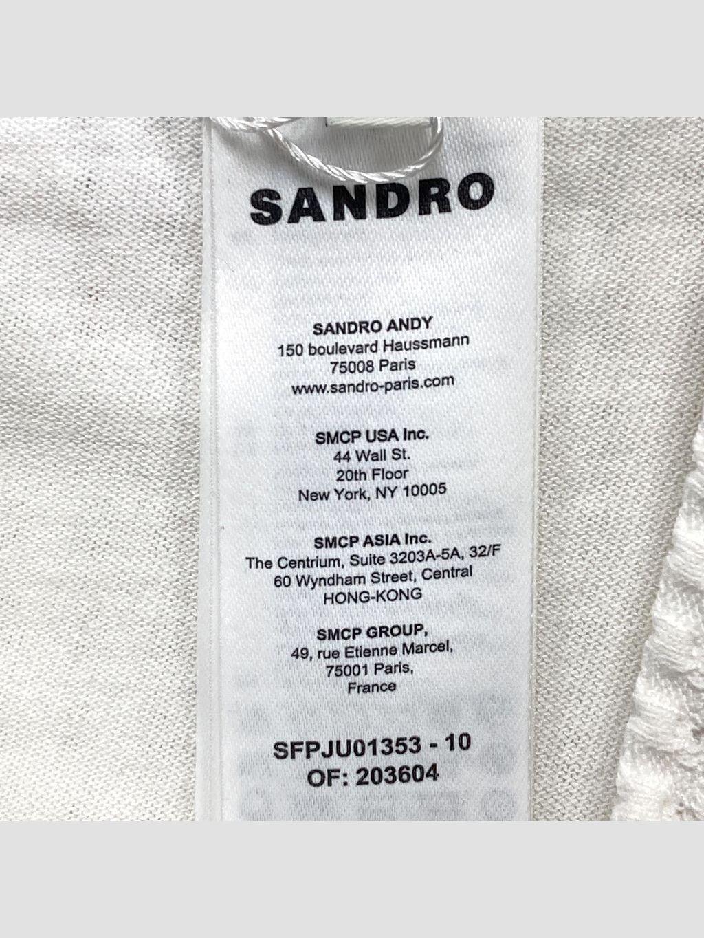 Falda corta SANDRO - Talla 38 (VOP01044757)-4