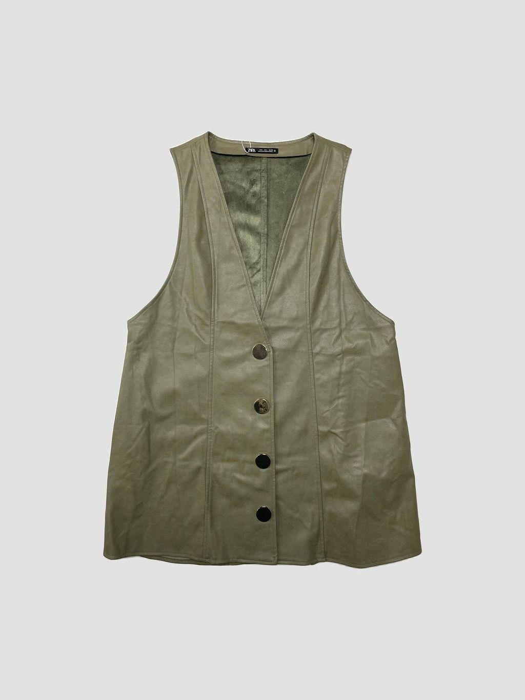 Chaqueta sin mangas ZARA - Talla L (VOP01156637)-0