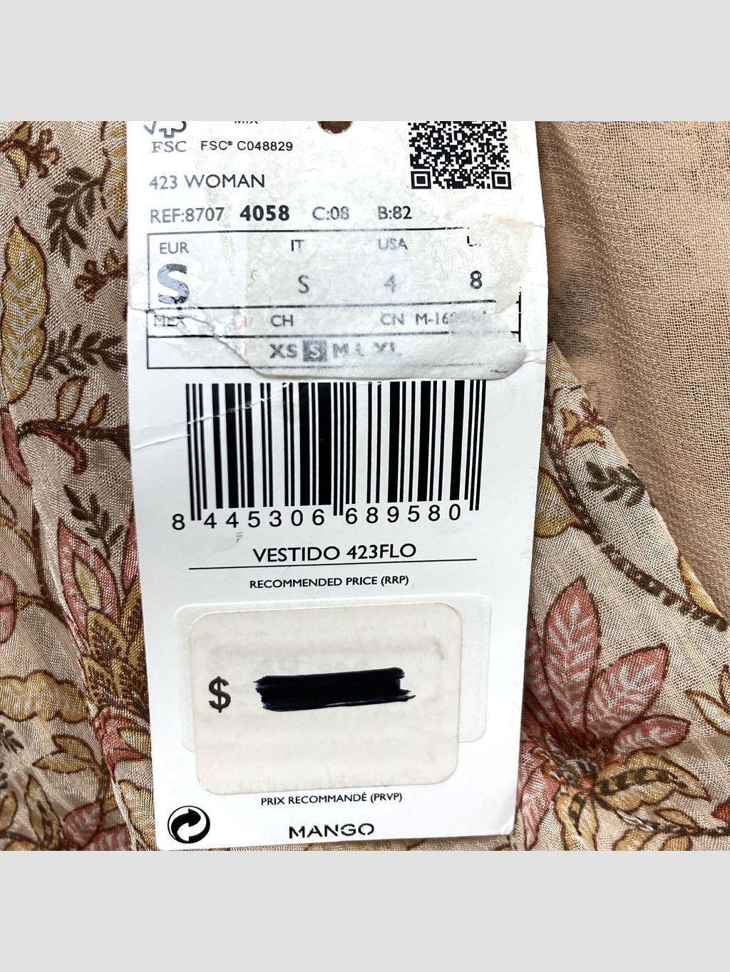 Vestido largo MANGO - Talla S (VOP01058841)-2