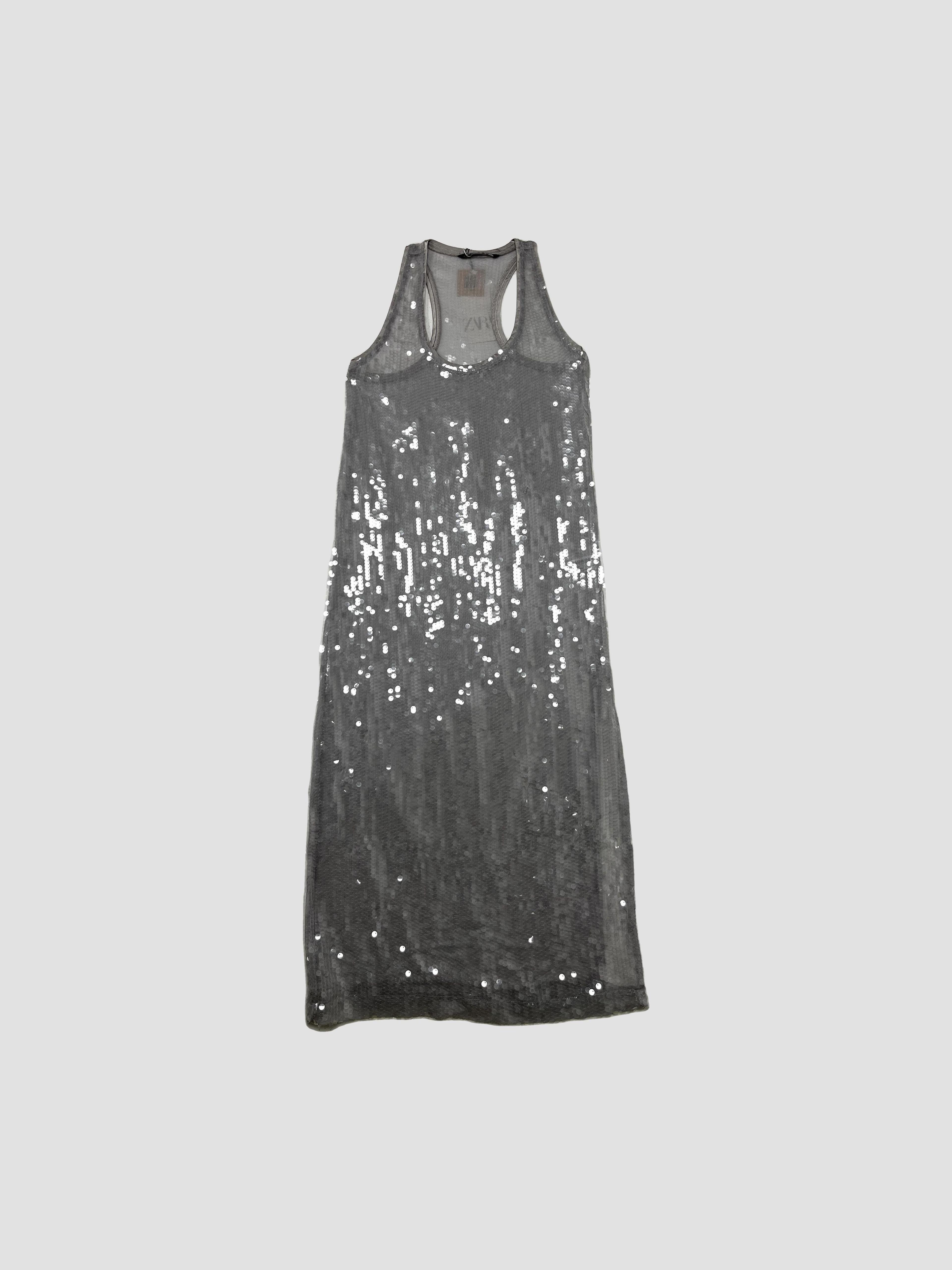 Vestido largo ZARA - Talla S (VOP01102131)-0