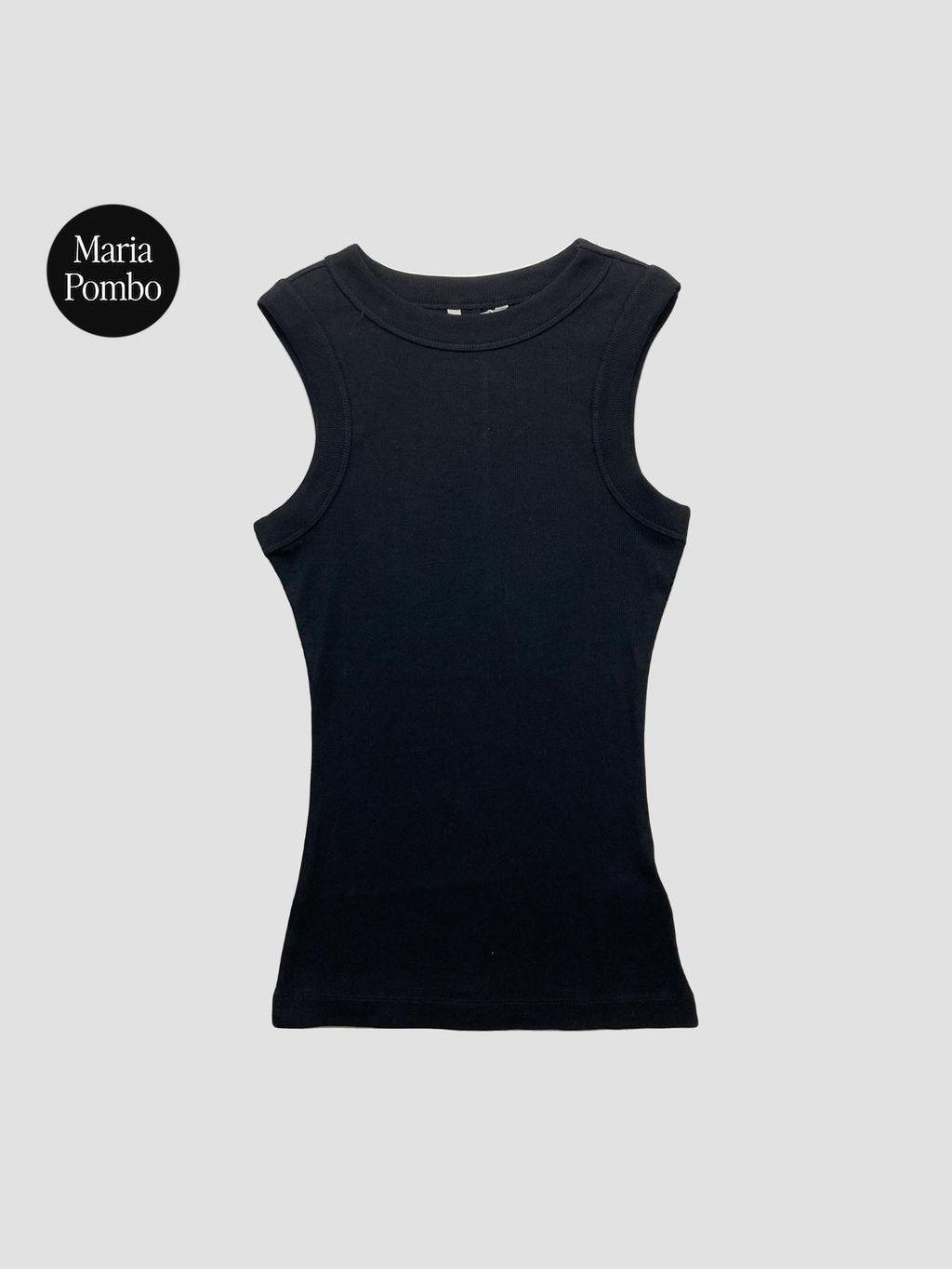 MARIA POMBO Polera sin mangas ZARA - Talla S (VOP00999044)-0