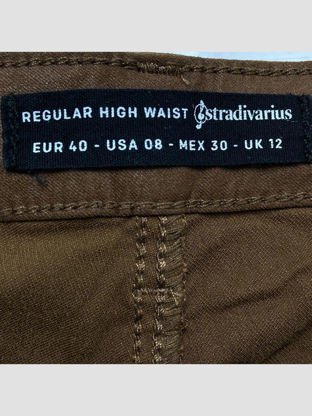 Pantalón STRADIVARIUS - Talla 40 (VOP00895753)-1