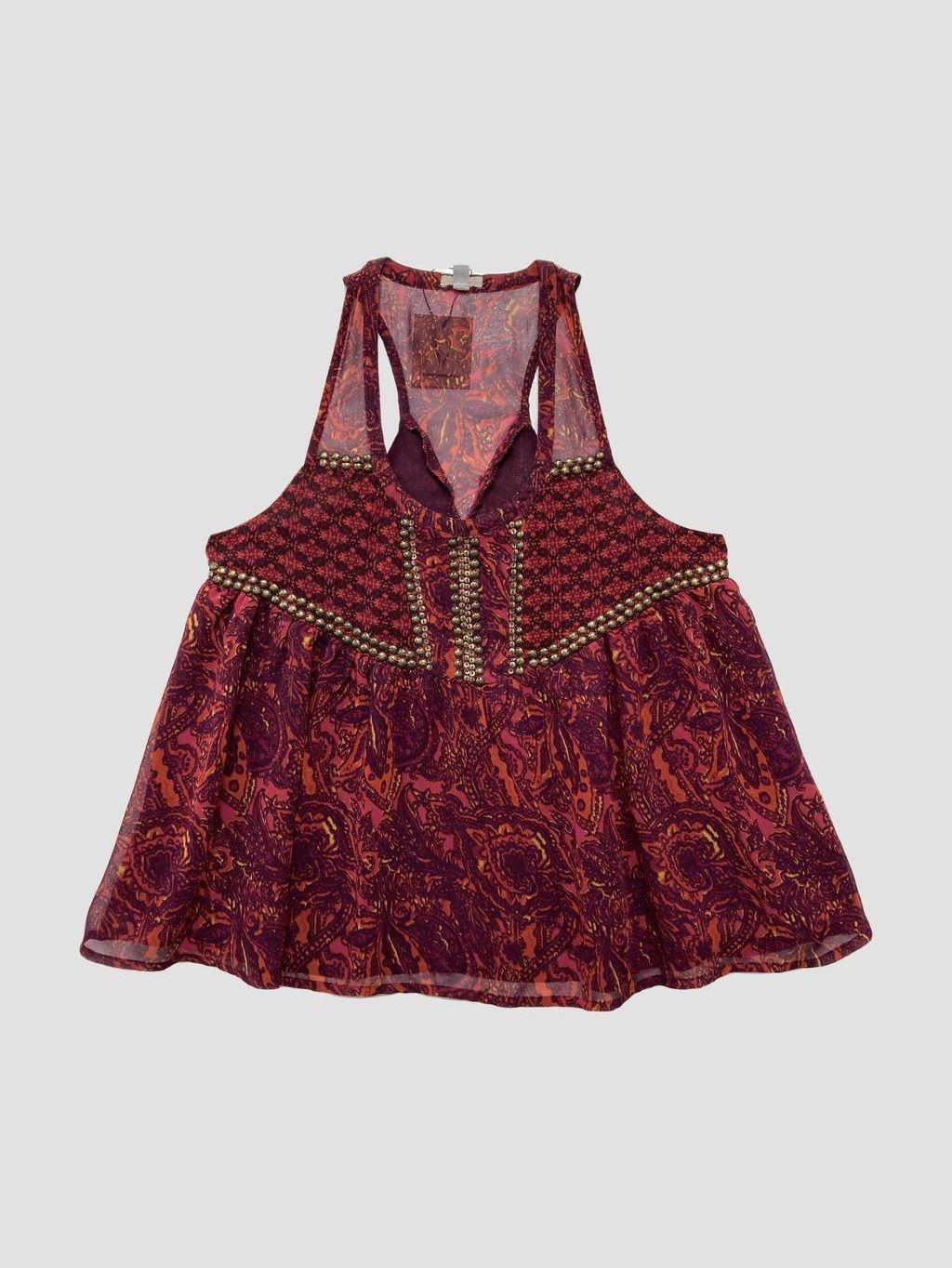 Polera sin mangas VINTAGE - Talla S (VOP00914844)-0