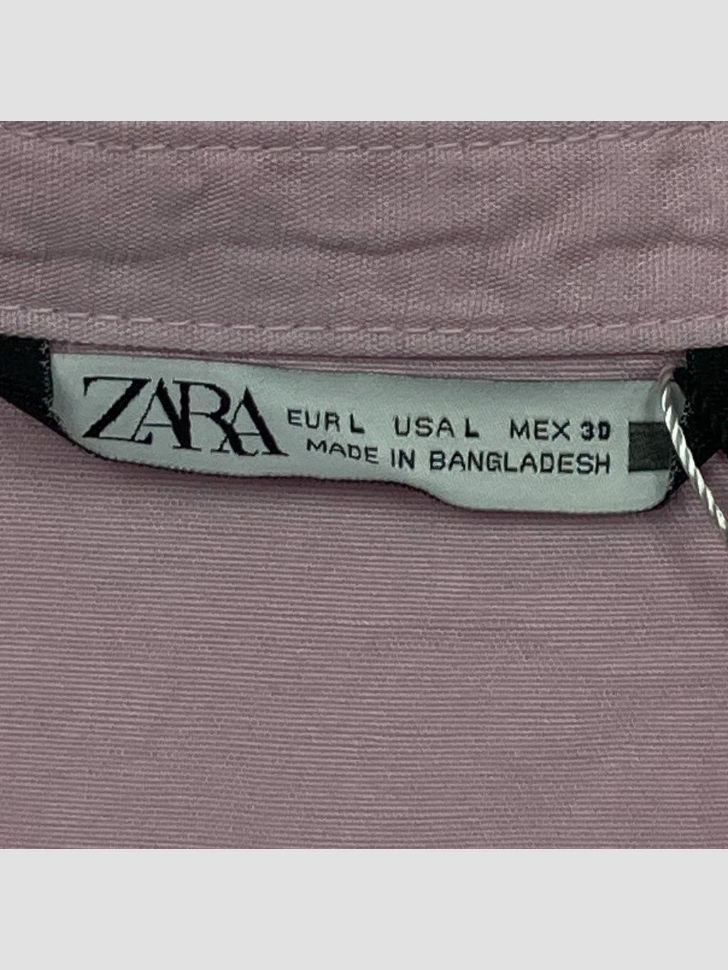 Camisa ZARA - Talla L (VOP01104052)-1