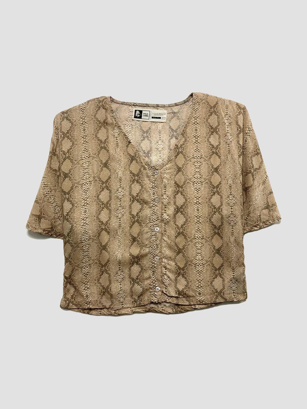 Blusa WILD LAMA - Talla S (VOP00821181)-0