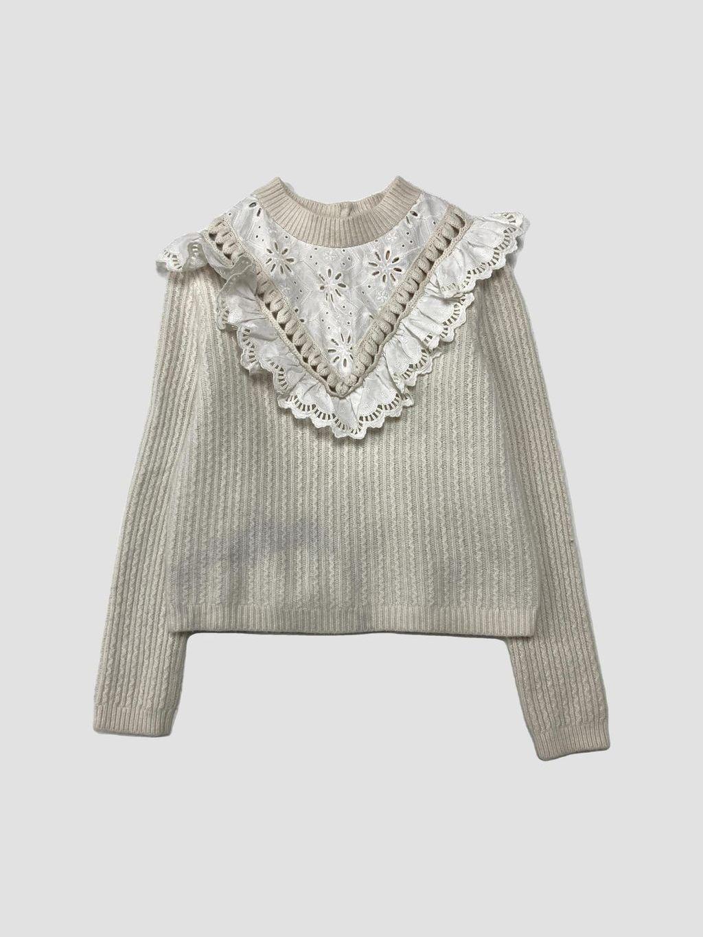 Sweater SÉZANE - Talla M (VOP01098972)-0