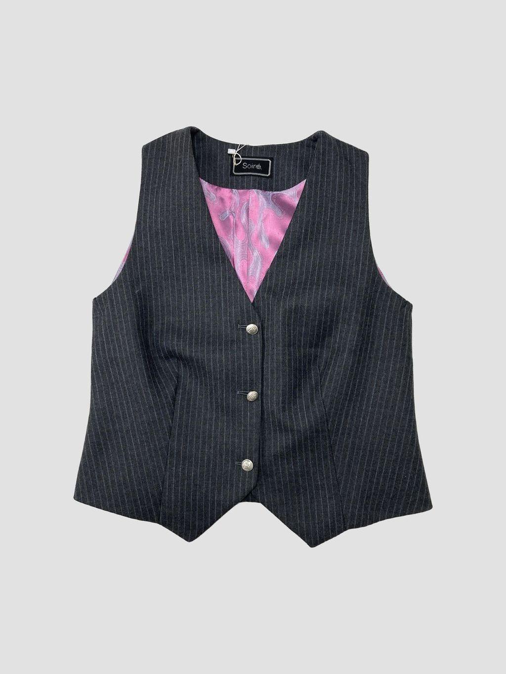 Chaqueta sin mangas SOIRÉE. - Talla M (VOP01078134)-0