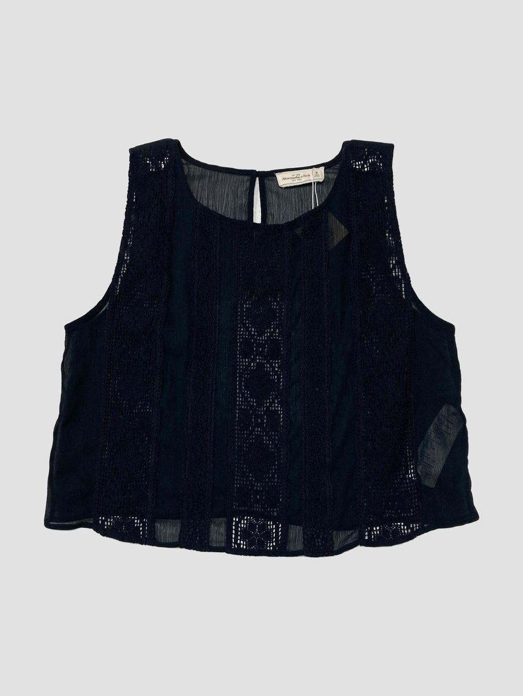 Polera sin mangas ABERCROMBIE & FITCH - Talla M (VOP01087767)-0