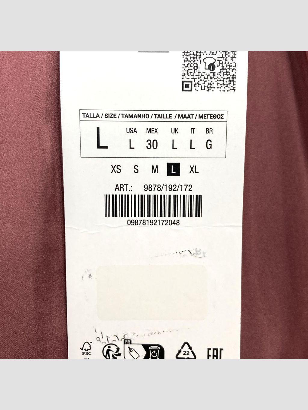 Falda larga ZARA - Talla 40 (VOP01102560)-2