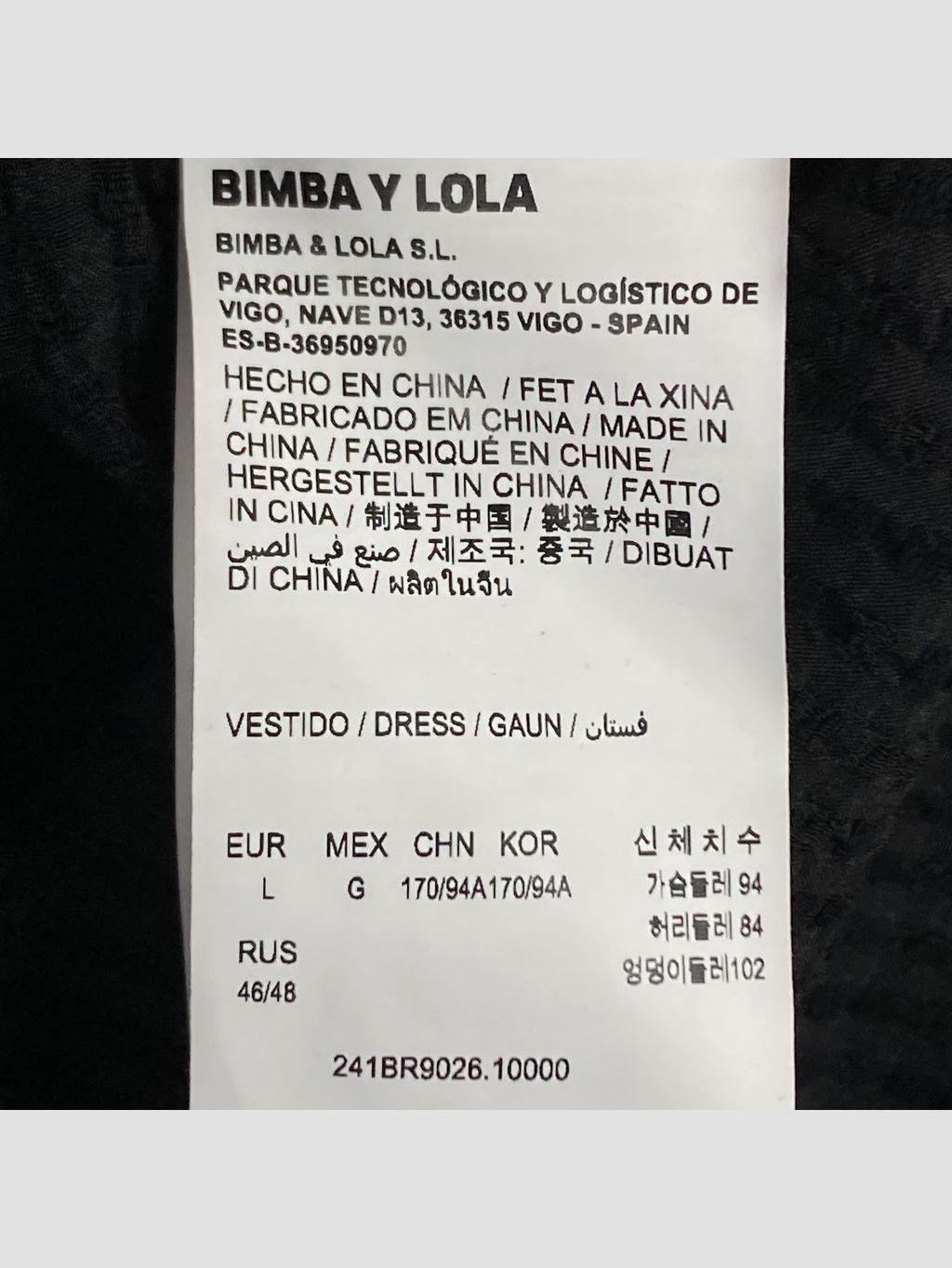 Vestido largo BIMBA Y LOLA - Talla L (VOP01152652)-3