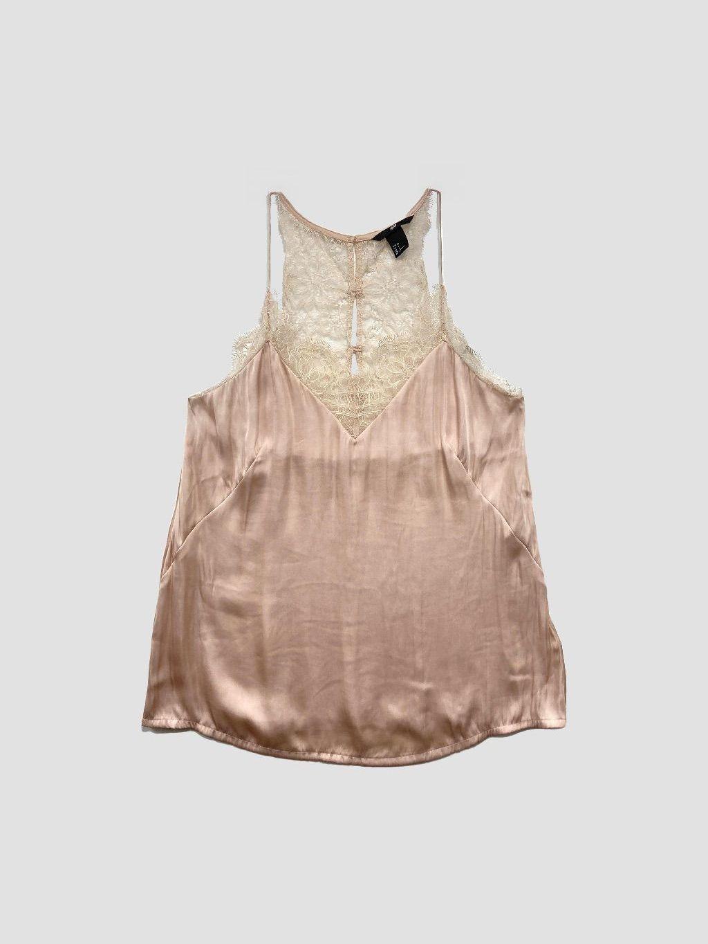 Polera sin mangas H&M - Talla S (VOP01001258)-0