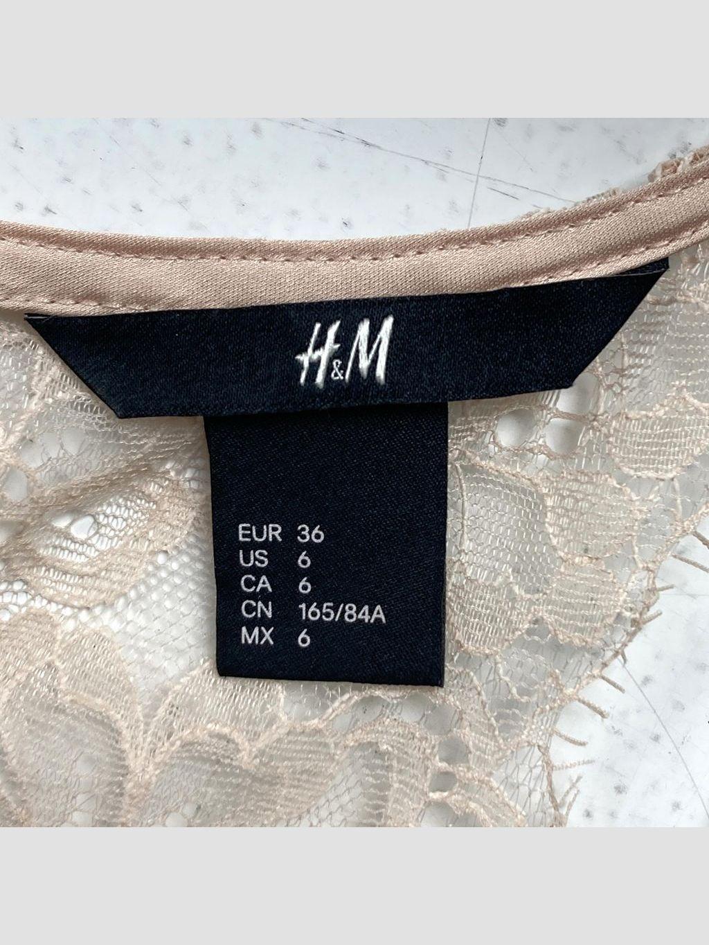 Polera sin mangas H&M - Talla S (VOP01001258)-2