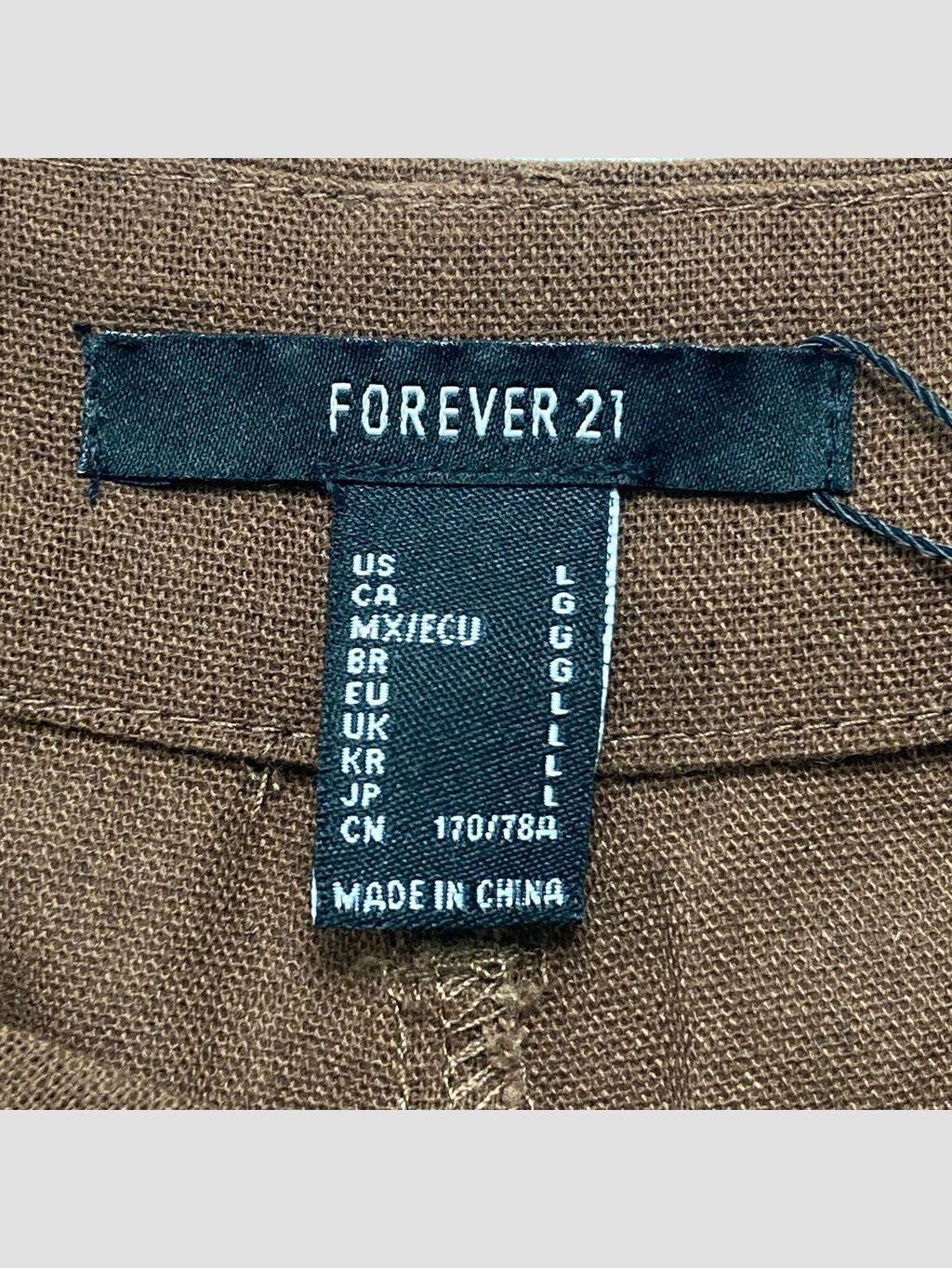 Pantalón FOREVER 21 - Talla 40 (VOP00911330)-1