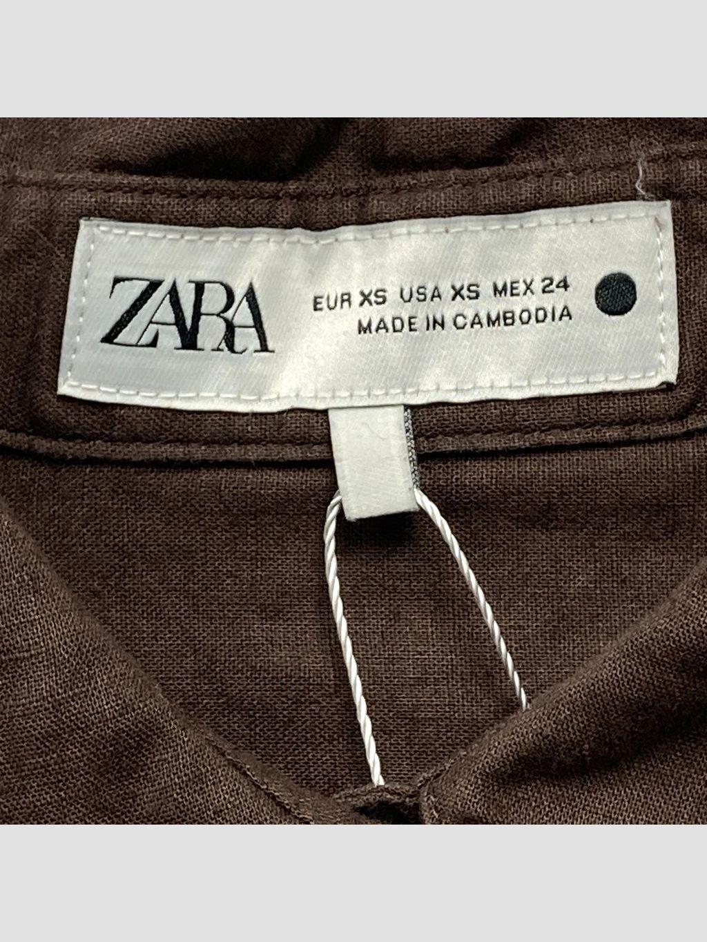 Camisa ZARA - Talla XS (VOP01042119)-1