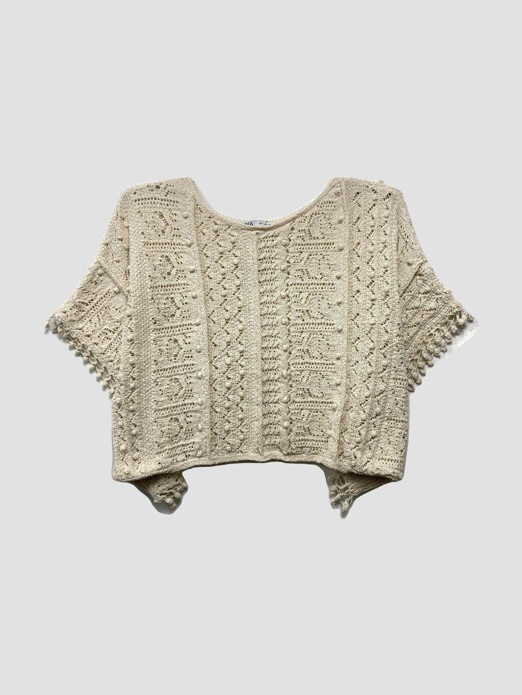 Chaleco sin mangas ZARA - Talla M (VOP01068281)-0