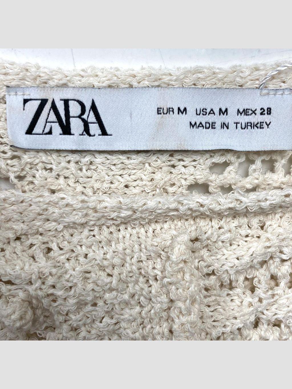 Chaleco sin mangas ZARA - Talla M (VOP01068281)-1