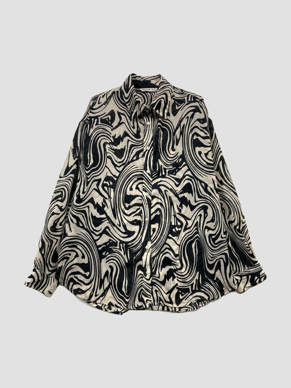 Camisa STRADIVARIUS - Talla S (VOP01040101)-0