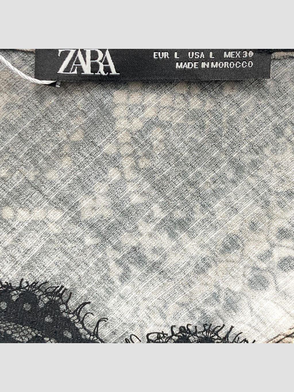 Polera sin mangas ZARA - Talla L (VOP01029746)-1