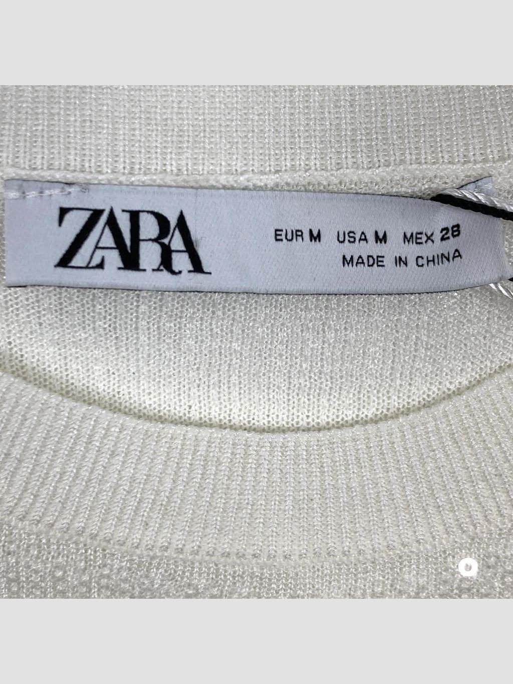 Polera sin mangas ZARA - Talla M (VOP01123858)-1