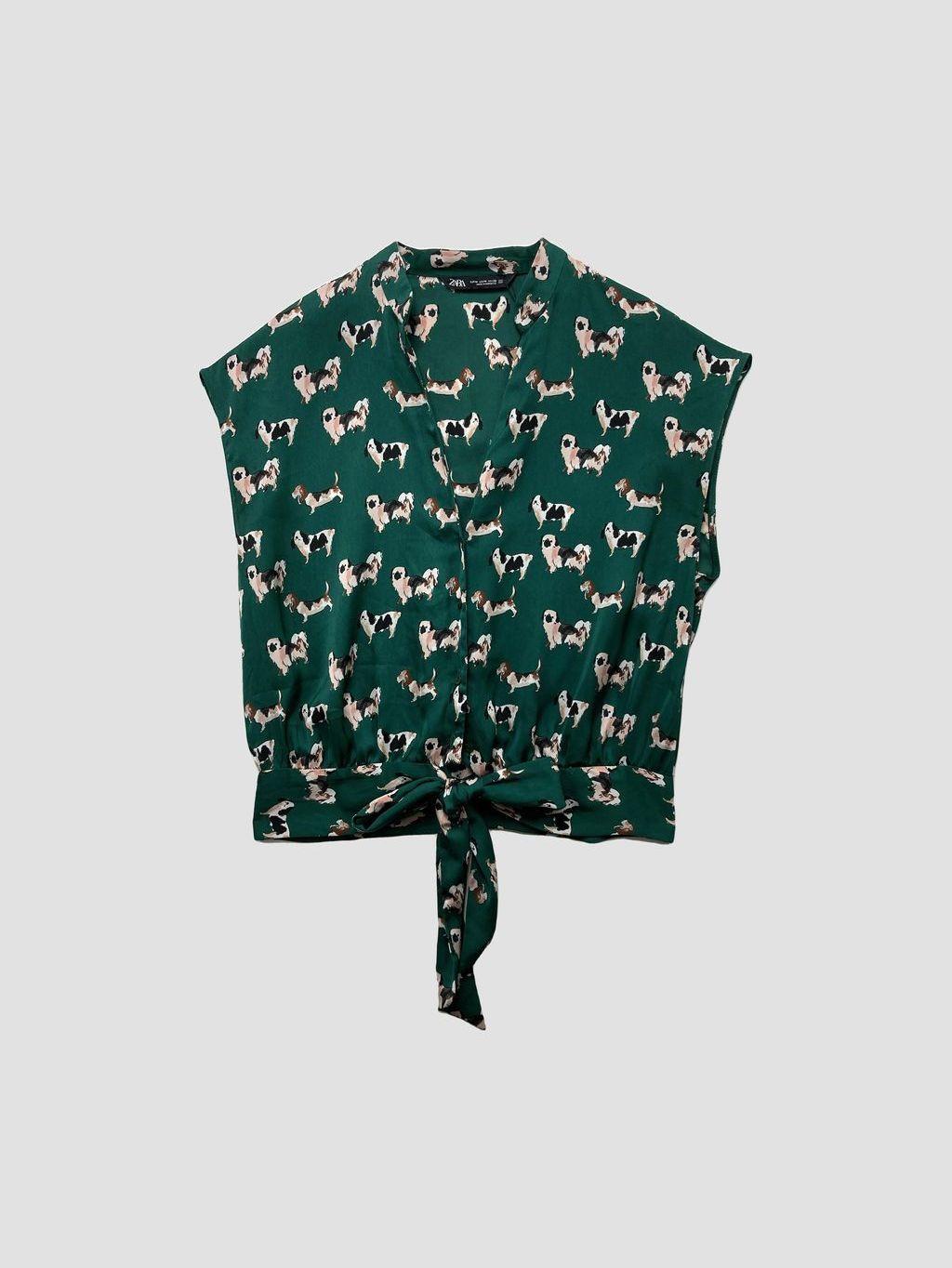 Polera sin mangas ZARA - Talla M (VOP00930735)-0