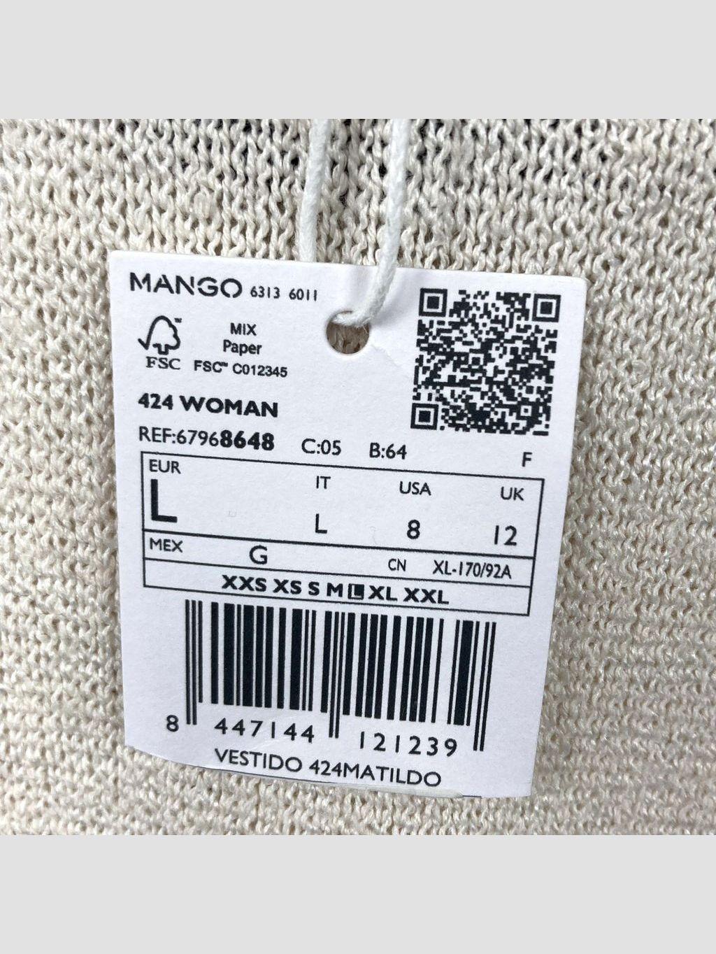 Vestido largo MANGO - Talla L (VOP01169200)-2