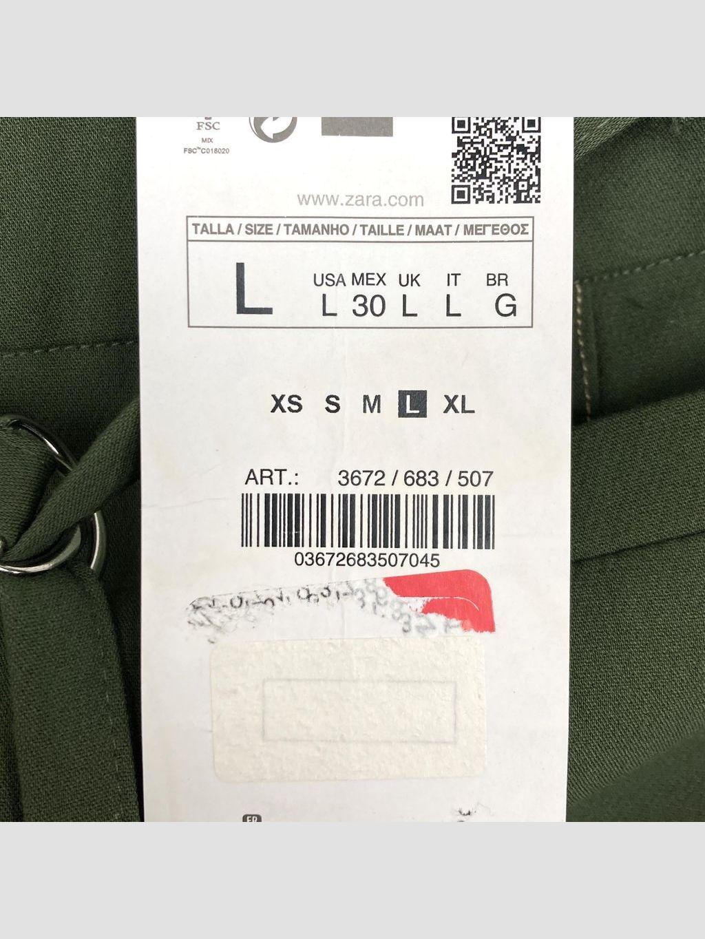 Falda larga ZARA - Talla 40 (VOP01102564)-2