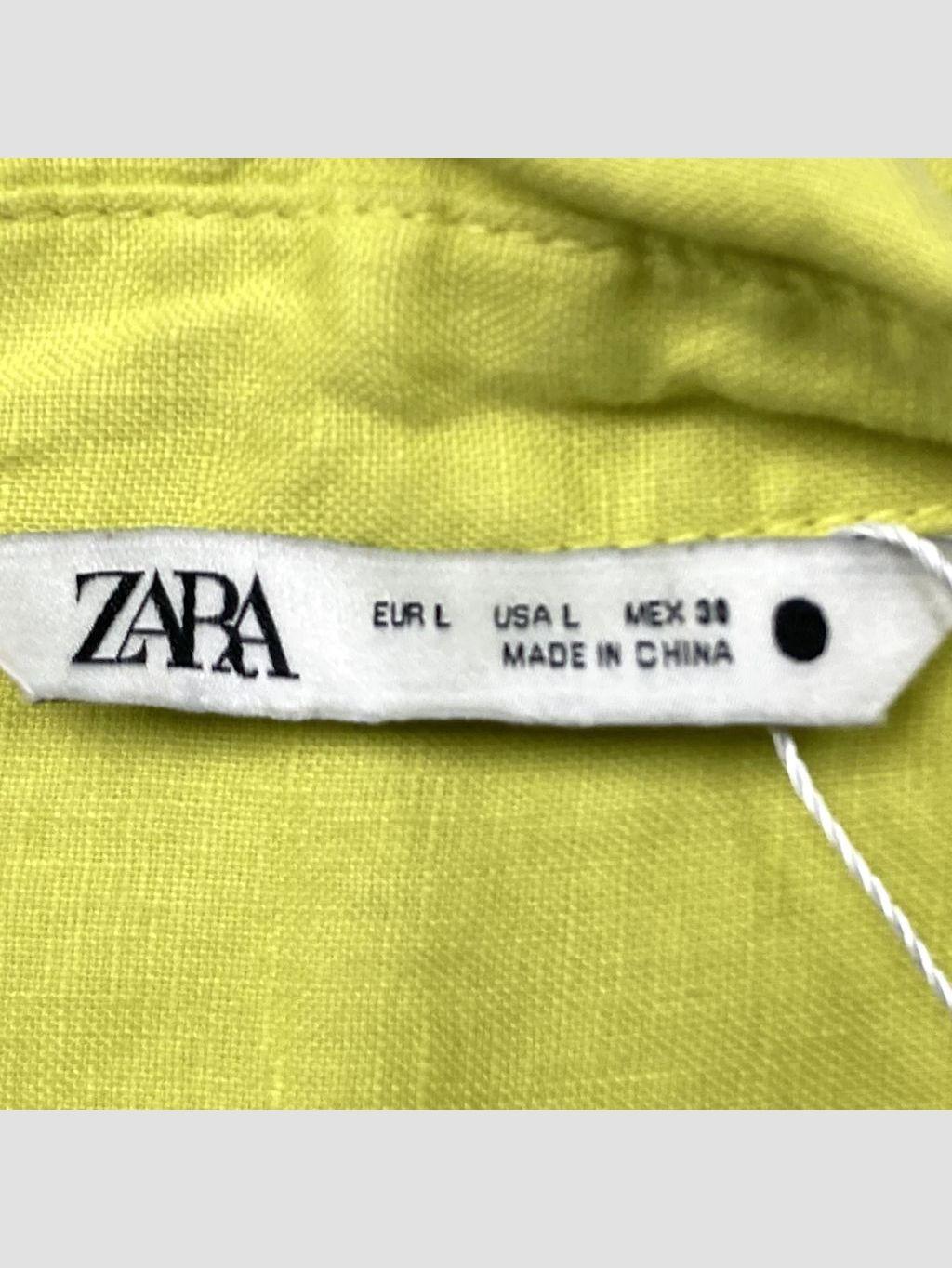 Camisa ZARA - Talla L (VOP01165158)-1