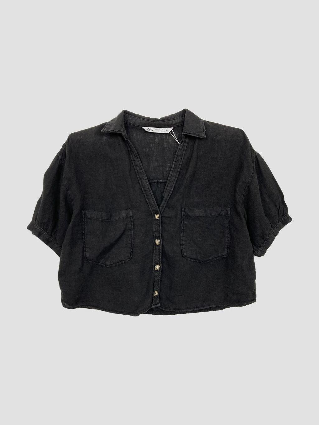 Camisa ZARA - Talla S (VOP01112117)-0