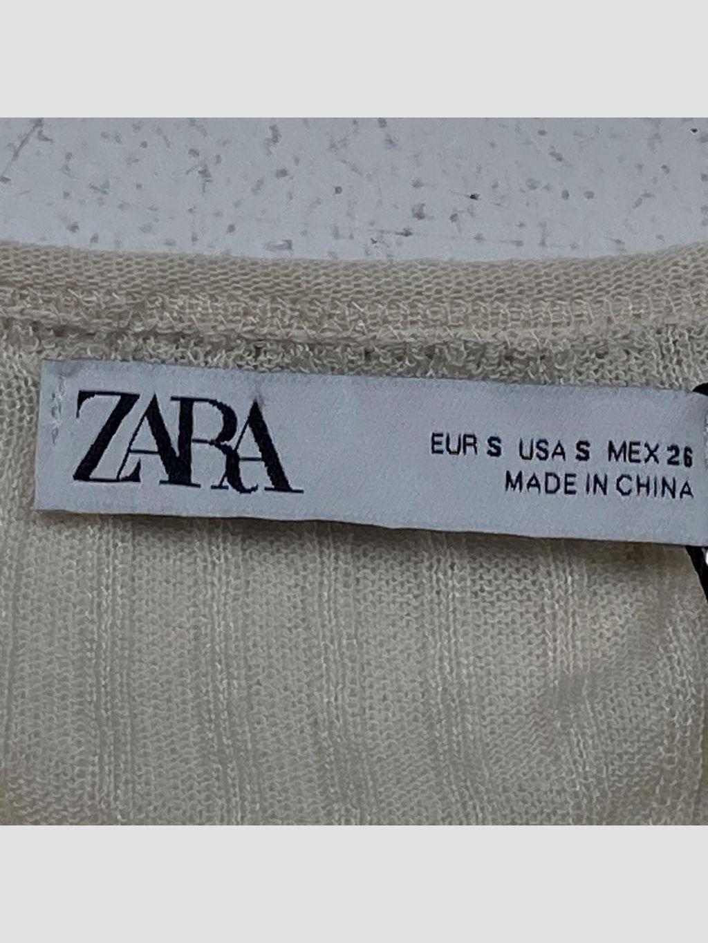 Polera sin mangas ZARA - Talla S (VOP01105612)-1