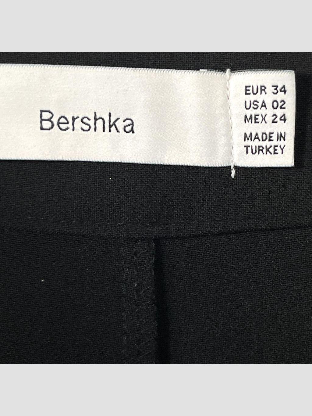 Pantalón BERSHKA - Talla 34 (VOP01198338)-1