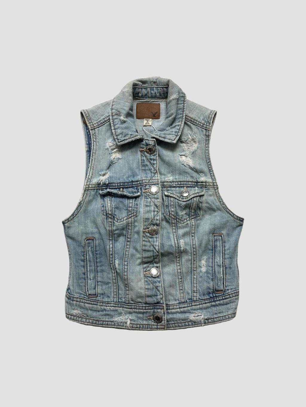 Chaqueta sin mangas AMERICAN EAGLE OUTFITTERS - Talla XS (VOP00955236)-0