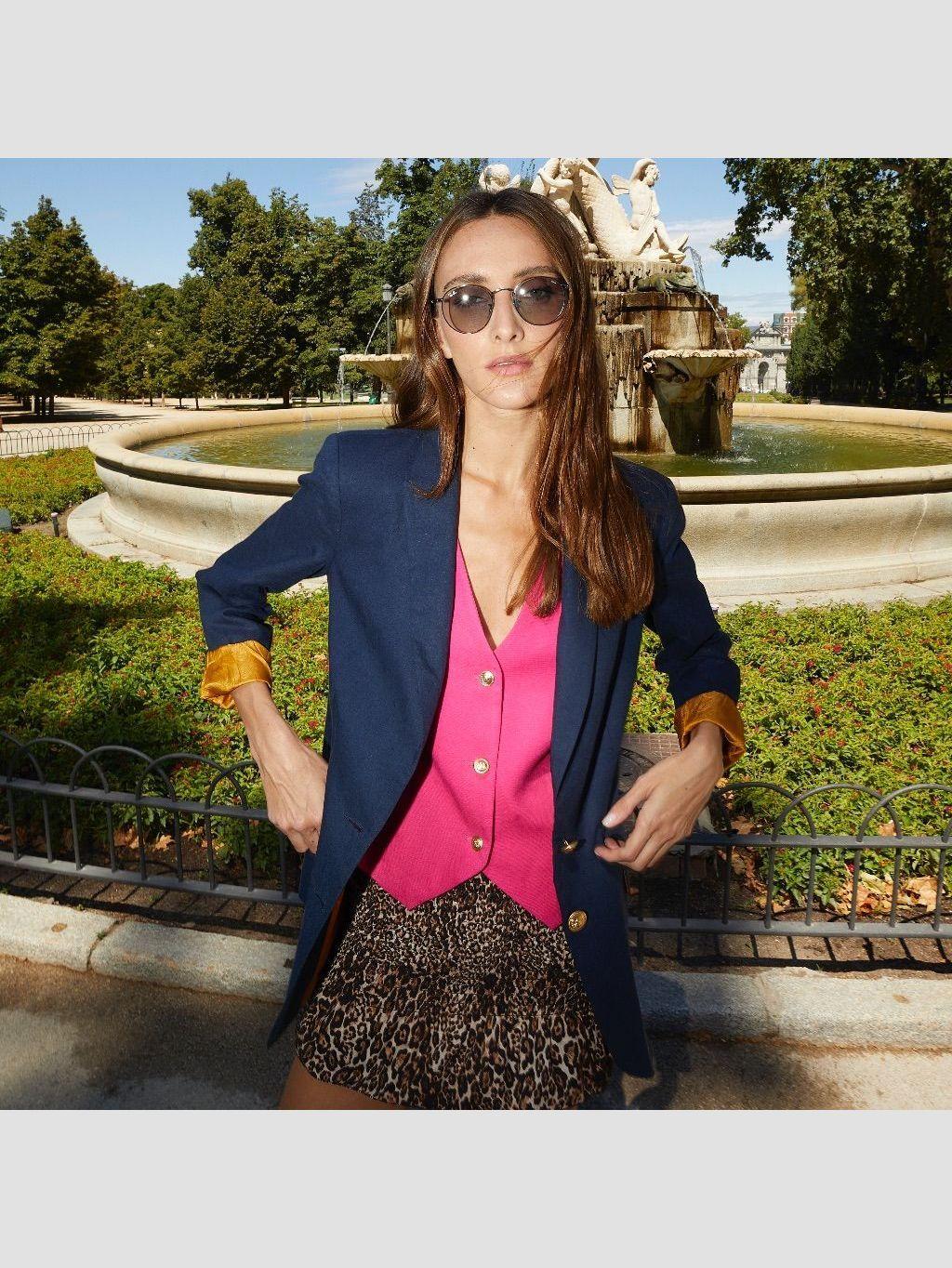 Chaqueta sin mangas SOIRÉE. - Talla S (VOP01108339)-0