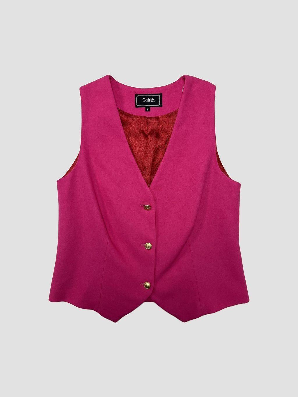 Chaqueta sin mangas SOIRÉE. - Talla S (VOP01108339)-1