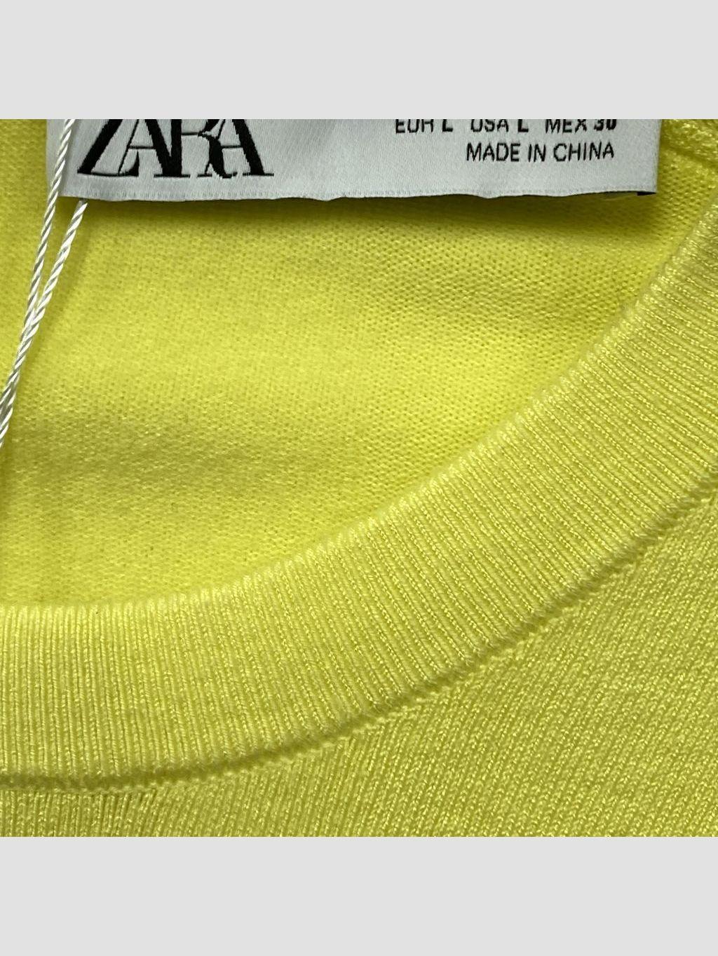 Chaleco sin mangas ZARA - Talla L (VOP00989261)-1