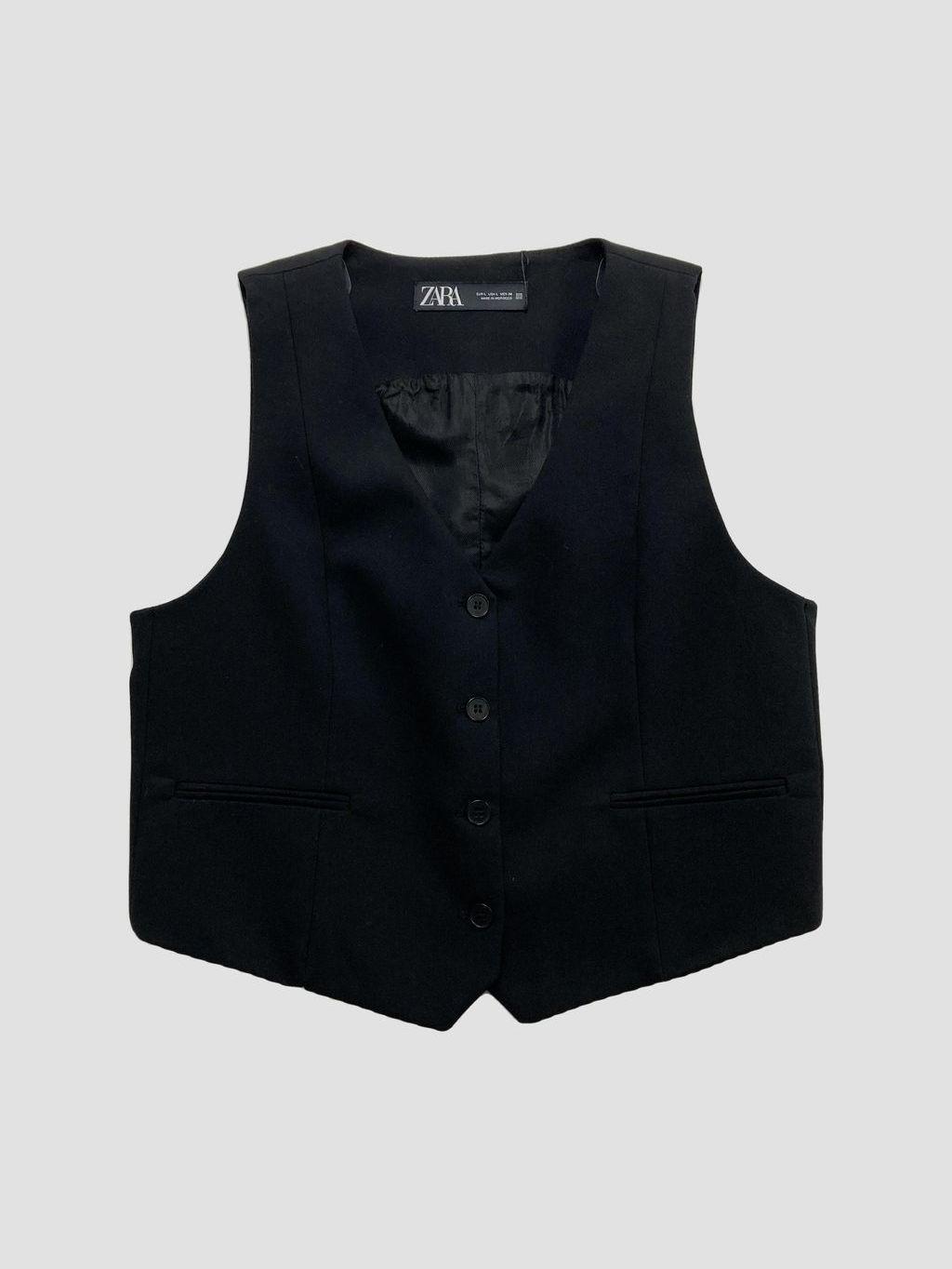 Chaleco sin mangas ZARA - Talla L (VOP00902858)-0