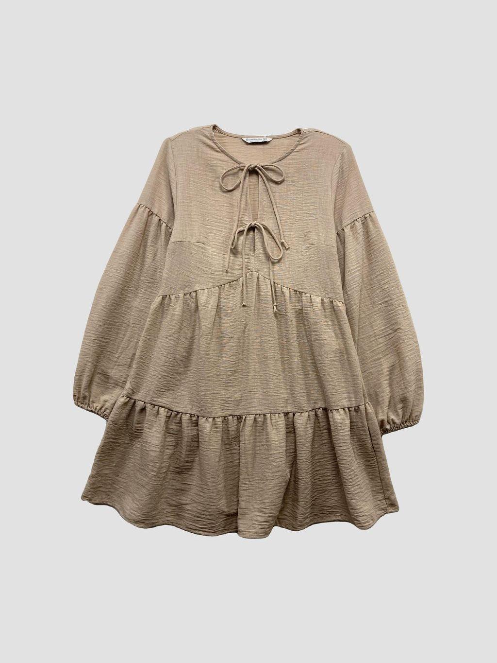 Vestido corto STRADIVARIUS - Talla S (VOP01005745)-0