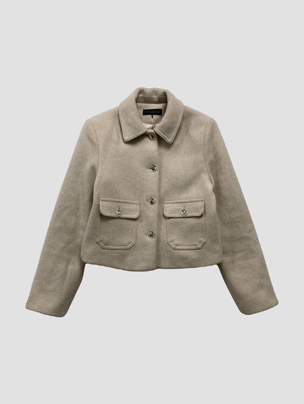 Abrigo ZARA - Talla XS (VOP01060033)-0