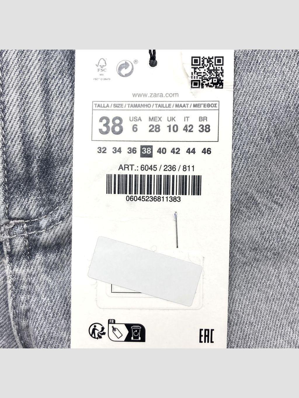 Jean ZARA - Talla 38 (VOP00964485)-3