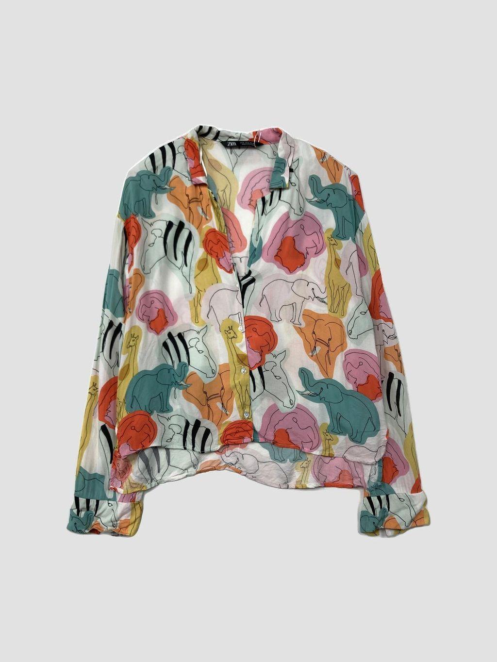Camisa ZARA - Talla S (VOP01142013)-0