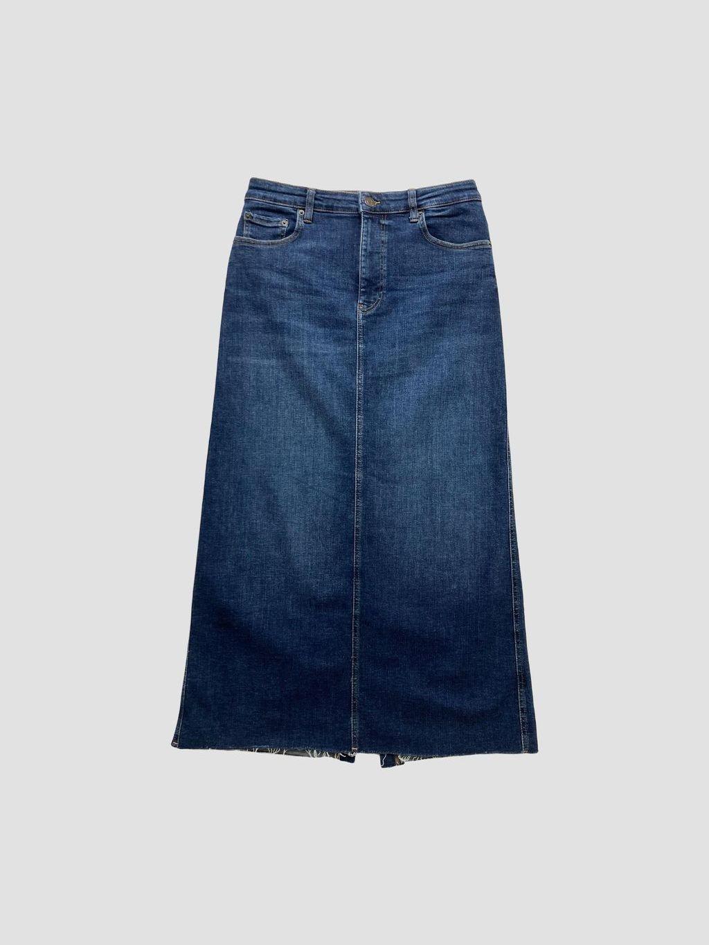 Falda larga ZARA - Talla 40 (VOP01033572)-0