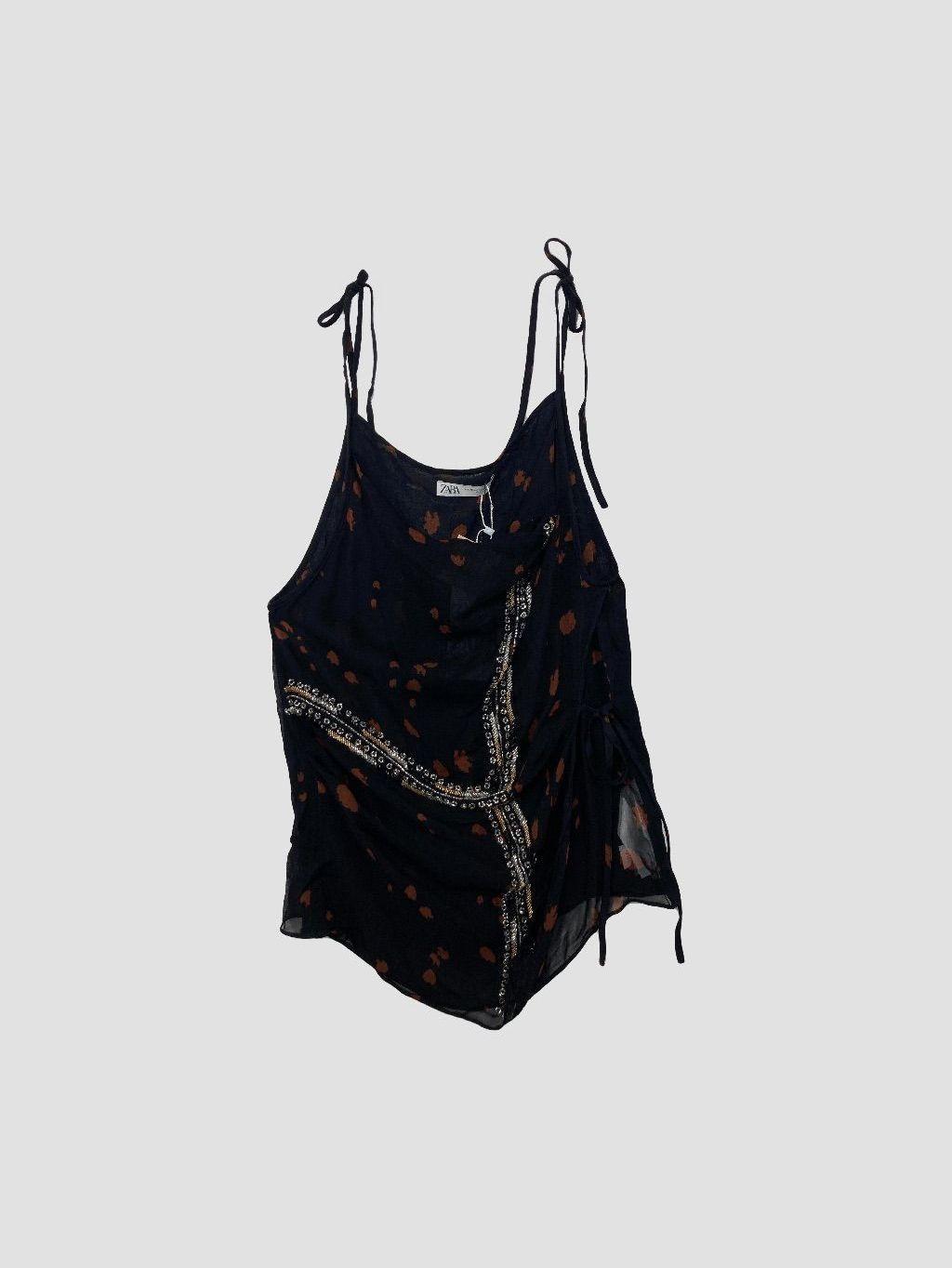 Polera sin mangas ZARA - Talla XS (VOP01103035)-0