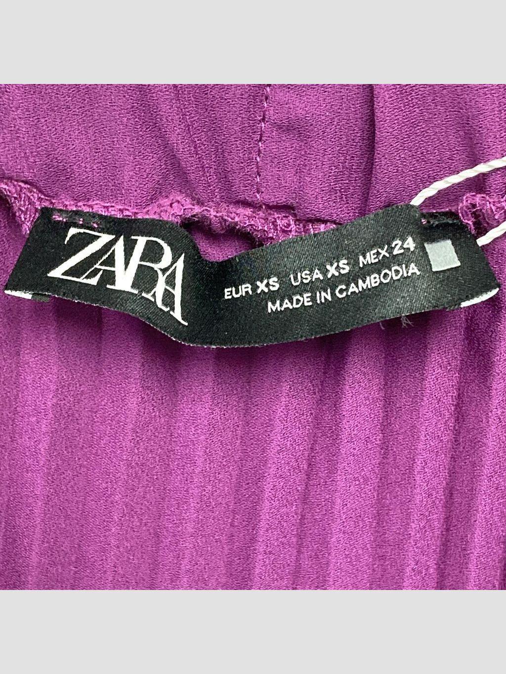 Falda larga ZARA - Talla 34 (VOP01002575)-1