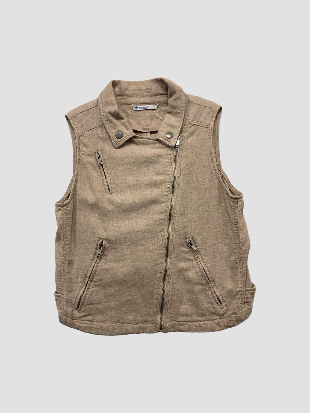 Chaqueta sin mangas STRADIVARIUS - Talla L (VOP01038828)-0