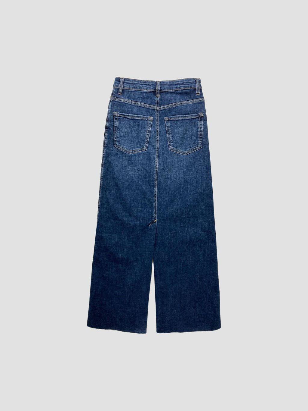 Falda larga ZARA - Talla 34 (VOP01000679)-1