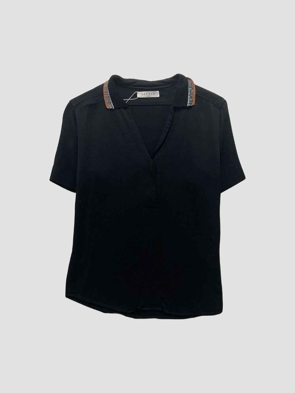 Polera SANDRO - Talla M (VOP01006123)-0