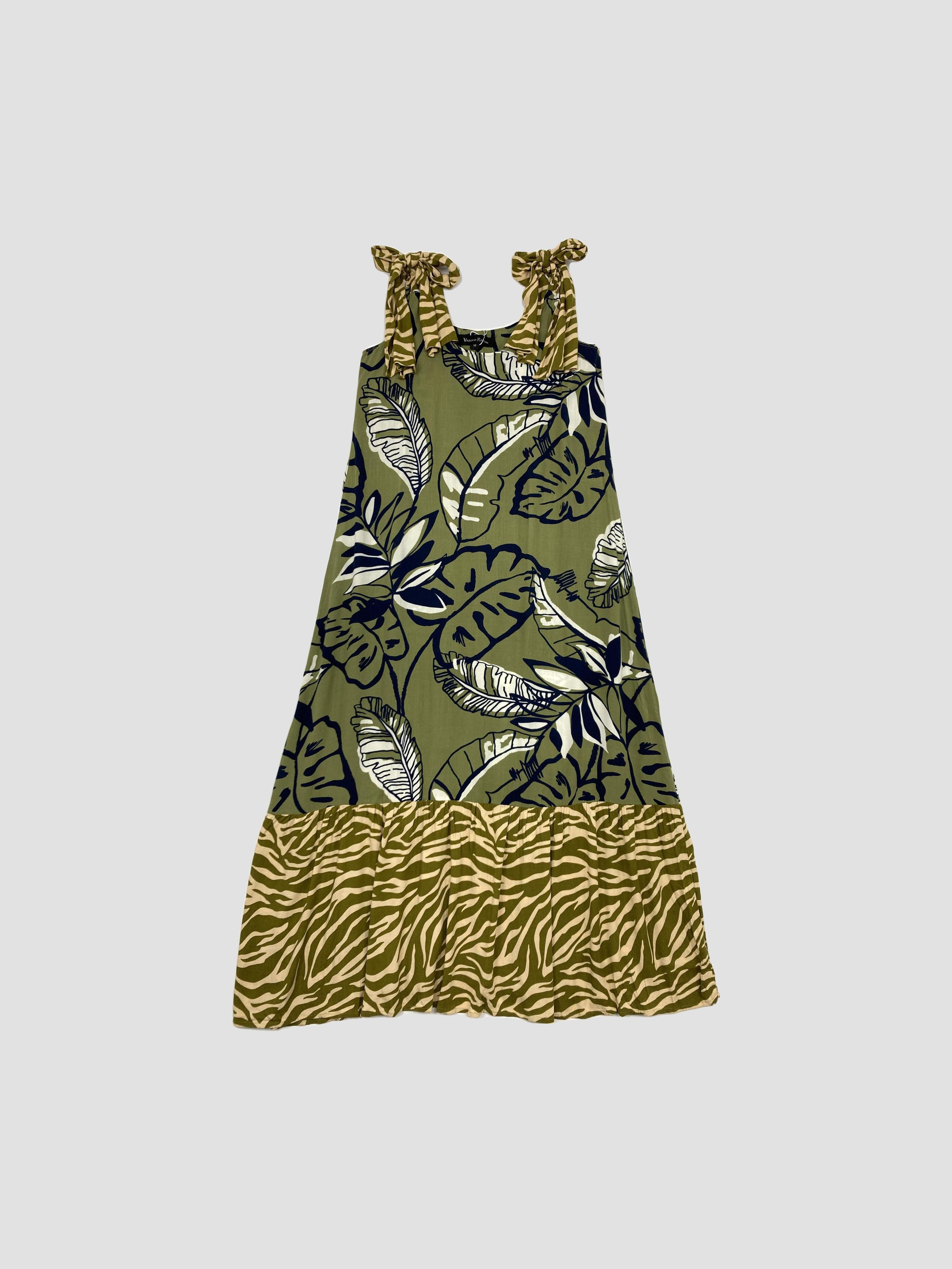 Vestido largo VICTORIA RAVEAU - Talla M (VOP01080664)-0