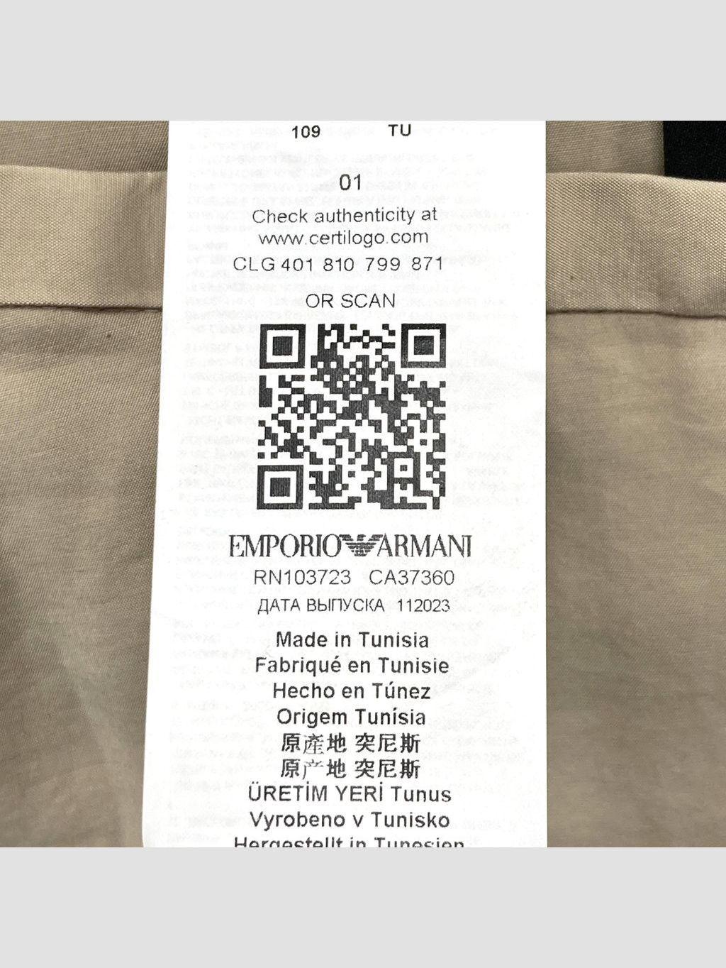 MARIA POMBO Falda corta EMPORIO ARMANI - Talla 34 (VOP01000267)-3